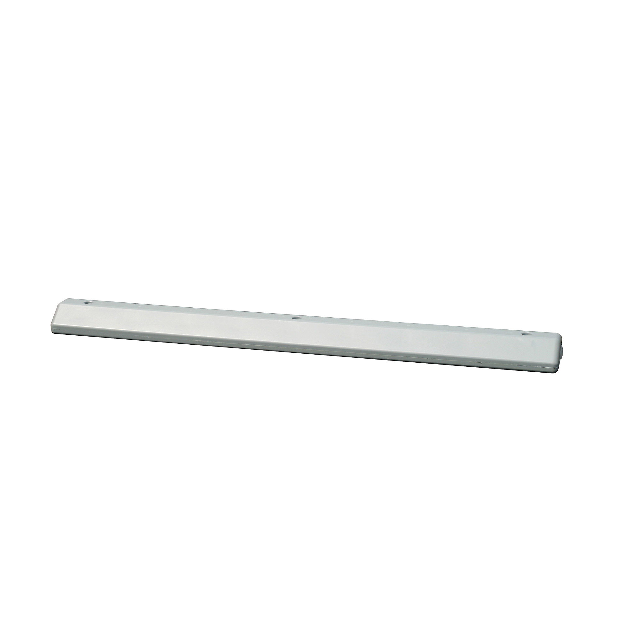 Eagle Plastic Protective Parking Stop — 8in. x 72in. x 4in., Gray, Anchor Kit with 3 Spikes, Model# 1790G